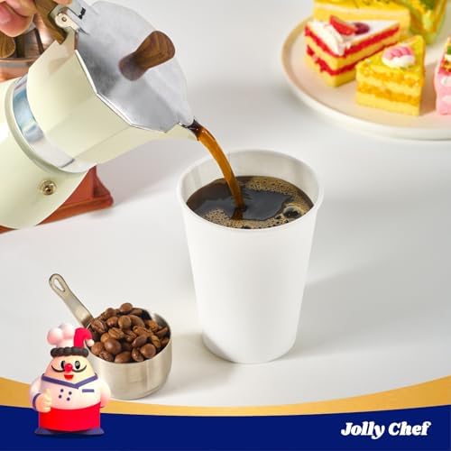 JOLLY CHEF 1000 Pack Disposable Paper Coffee Cups 12 oz - Image 5