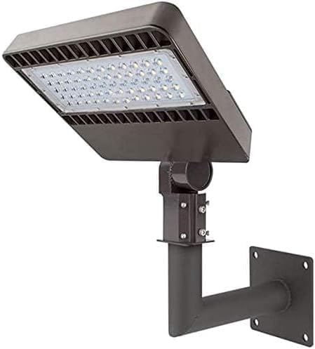 LED ENERGY PLUS 90 Degree Wall Mount L-Shape Bracket for Slip Fit Lights (2 3/8inch), Adjustable Wall Bracket Angle, Right Angle Tenon Adapter for Wall Bracket (6 Pack), Bronze, LP-1331