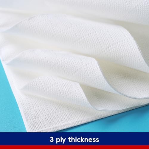 400 Gold Disposable 3-Ply Paper Dinner Napkins, Guest Hand Towels - Image 6