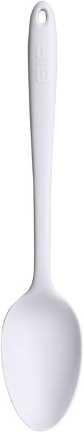 GIR: Get It Right Nonstick Kitchen Silicone Spoon for Mixing, Cooking, and Stirring - Heat-Resistant up to 425°F - 13 Inch, Studio - Silicone Kitchen Spoon