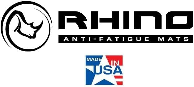 Rhino Mats, Softwoods Anti Fatigue Floor Mat, Commercial Grade Kitchen Mat, Standing Desk Mat, Office, Garage or Anywhere, Standing Comfort. (Oak, 3' x 4' x 7/8")