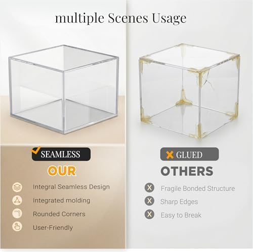 Buffet Risers, 6 Pcs Clear Acrylic Food Display Stands - Image 5