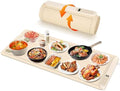Warming Mat for Food,36"x16" Large Food Warmer Mats for Countertop(Beige) by OcePor
