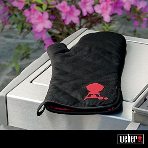 Weber® Barbecue Mitt with Red Kettle Embroidery - Image 3