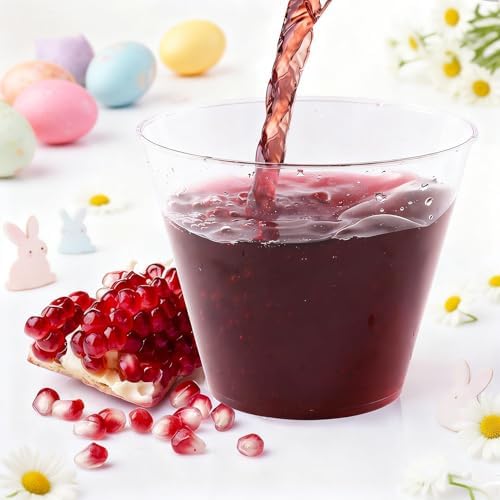 JOLLY CHEF 100 Pack 5 oz Clear Plastic Cups, Plastic Shot Glasses - Image 5