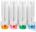 JOLLY CHEF 500 Disposable Bomber Cups, 4oz Clear Plastic Shot Glasses by JOLLYCHEF