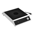 Vollrath MPI4-1800 Countertop Medium-Power Induction Range with Knob Control, 1800W, Stainless Steel and Glass Top, Touch Screen, Precise Temperature Control, 120V