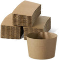JOLLY CHEF 500 Pack Paper Coffee Cups Sleeve Brown by JOLLYCHEF