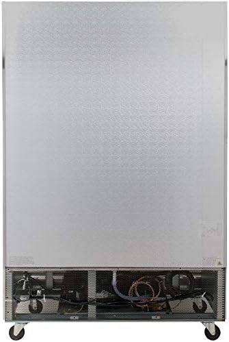 KoolMore - RIF-2D--SS 54" 2 Door Stainless Steel Upright Commercial Reach-in Freezer - 47 cu. ft (RIF-2D-SS)