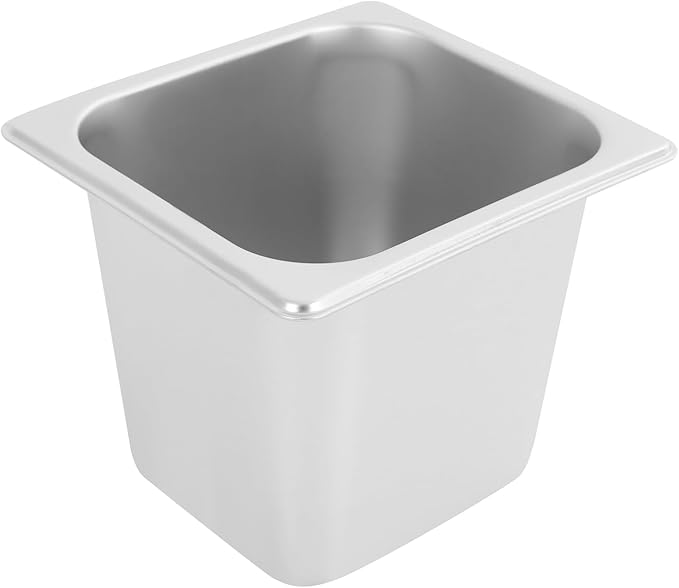 Commercial Food Warmer Stainless Steel Bain Marie Buffet Food Warmer Steam Table Electric Countertop Steam Table Container with 86-185°F Temp Control for Catering Restaurants (6 Pans)