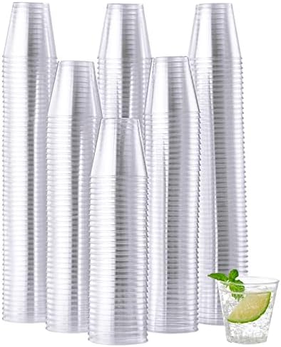 1000 Pack 1.5 oz Disposable Plastic Shot Glasses for Tasting & Samples by JOLLYCHEF