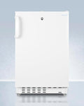 ACCUCOLD 20" Refrigerator - Freezer, Built-in, Undercounter, Breakroom, General Purpose, 2.68 cu.ft. Capacity, ADA Compliant, White - ADA302RFZLHD (Left Handed Door Swing)