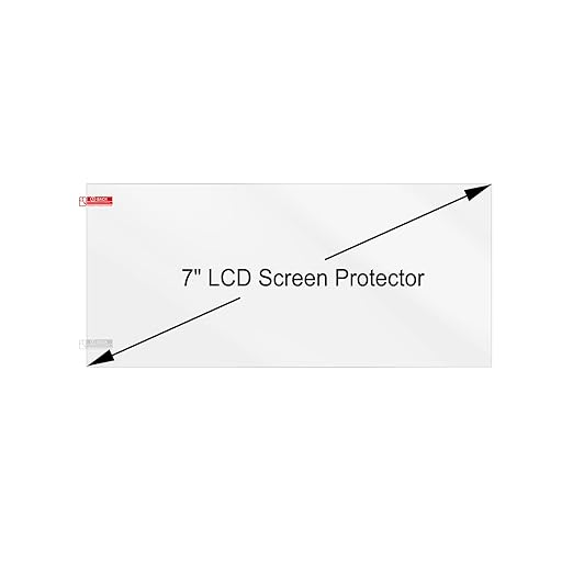5PCS 7.1 inch LCD Screen Protector Film - Scratch-Resistant High Light Transmittance Protective Films for Phrozen Sonic Mini 8K/8KS Resin 3D Printer