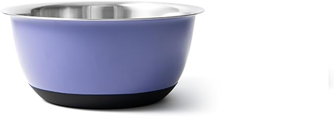 Fox Run Stainless Steel Mixing Bowl, Purple, 2.75 Quart