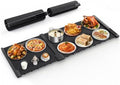 2-Piece Expandable Food Warming Mat, 42"x16", Black by Unknown