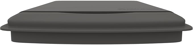 Rev-A-Shelf 50 Qt Under Sink Garbage Can Lid for Base Kitchen and Bathroom Cabinet, Replacement Plastic Trash Bin Lid Only, Gray, RV-50-LID-13-1-40