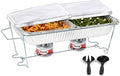 Sterno Disposable Chafing Dish Buffet Set With 6-Hour Fuel, 10 Piece by Sterno