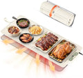 Warming Mat for Food， Extra Large 37"x15", 7 Heat Levels, 8 Hour Timer by FJAU