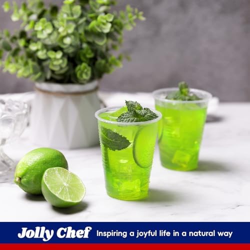 JOLLY CHEF 1200 Pack 9 oz Disposable Clear Plastic Cups, Drinking Cups - Image 4