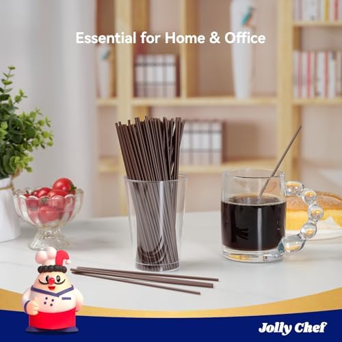JOLLY CHEF 1000 Count Coffee Stirrers 7 inch - Image 4