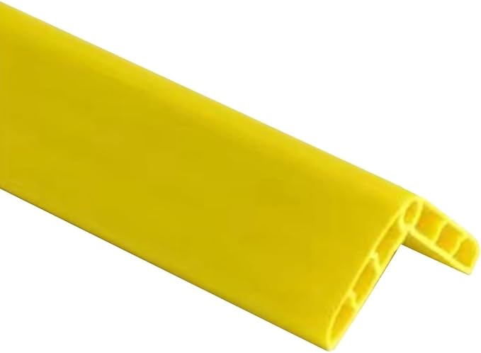 Colorful Rubber Wall Corner Guard Edge Protector,Anti-Collision Strip, Self-Adhesive Wall Guards, Safety Edge & Corner Guards, Length 3.28 ft,Yellow