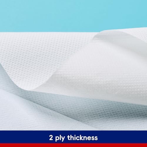 400 Paper Dinner Napkins, 2 Ply Gold and White Guest Hand Towels for Party - Image 4
