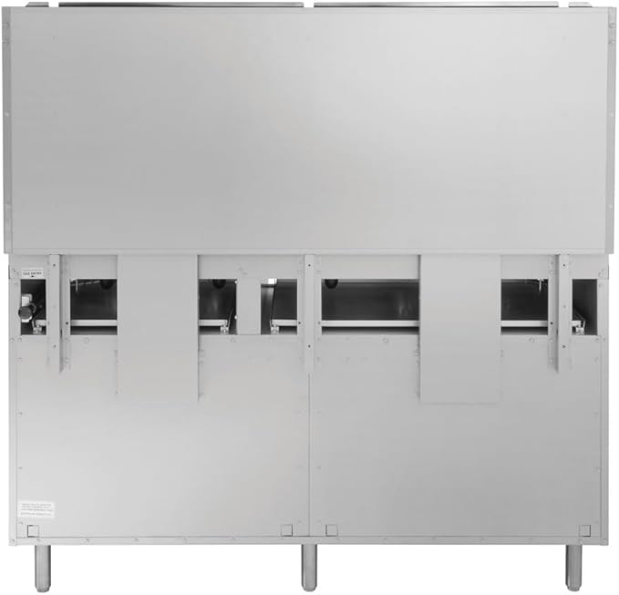 Kratos Commercial Gas Range and Oven, 10 Burners and 2 Full Sized Ovens, Liquid Propane Powered, Stainless Steel, 360,000 Total BTU Output, 60" Wide (29Y-045-LP)