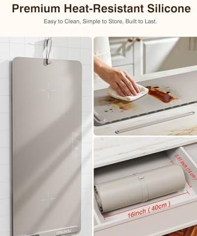 Warming Mat for Food (35"x16") - iTRUSOU Extra Large Electric Warming Tray with 7-Level Temp, 500W High-Power & 99H Timer - Rollable XL Large Food Warming Mat for Parties & Buffet - Image 6