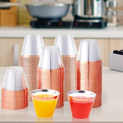 JOLLY CHEF 9 oz Clear Plastic Tumblers, 180 Forks, 120 Spoons, 60 Knives, Heat Resistant Disposable Utensils Set - Image 5
