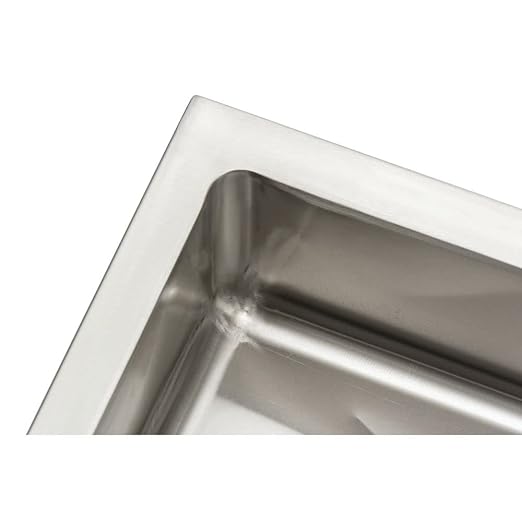 HUBERT Cold Foods and Beverage Server Stainless Steel - 30"L x 24"W x 8"H