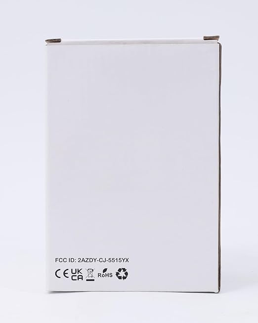 Refrigerator Thermometer with Alarm - 4.5 inch Wireless Fridge Thermometer with 2-Level Backlight, 2 Sensors, Digital Freezer Thermometers with Max/Min Records, for Homes Restaurants Cellars