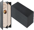 Menu Covers 4.25 x 11", 10Pcs 4 View Leather Restaurant Menu Holders by FL