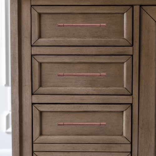 khtumeware 10 Pack 5 Inch(128mm) Antique Copper Cabinet pulls Kitchen Cabinet Handles Kitchen Cabinet Hardware for Cupboard Drawer Handles Dresser Pulls