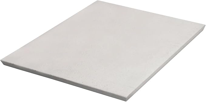 FibraMent-D Premium 20" x 15" x 3/4" Rectangle Pizza Stone, Perfect for Home Ovens - Commercial Grade Delivering Superior Heat Retention and Even Cooking - Ranked 'BEST OVERALL PIZZA STONE'