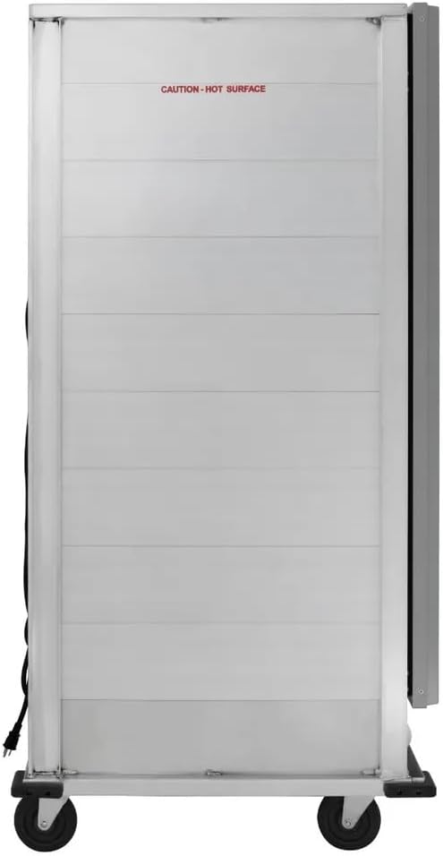 Kratos Full Size Commercial Non-Insulated Holding and Proofing Cabinet | Holds 36 Full Size Sheet Pans | Mobile | Clear Door | 120V, 1440W (28W-152)