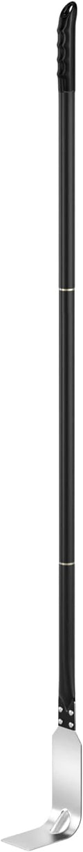 G.a HOMEFAVOR Pizza Oven Ash Rake, Stainless Steel Charcoal Rake Pizza Oven Accessories, 47 Inch Long Handle, Ash Rake Tool for Wood Fired Pizza Oven