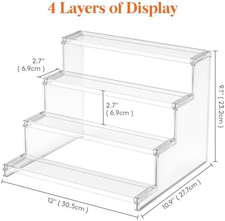 Lifewit 12" Perfume Organizer, Cologne Stand Tool-Free Assembly, 2 Pcs - Image 4