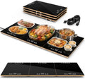 FYY Electric Warming Tray - 3-Panel Food Warmers for Parties Buffet Black by FYY
