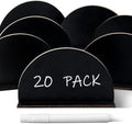 20pack Mini Chalkboard Sign Arch Chalk Board Food Label with Stand by Unknown