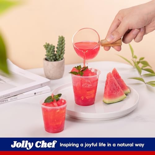 JOLLY CHEF 700 Pack 3 oz Clear Plastic Cups, Disposable Mouthwash Cups - Image 6