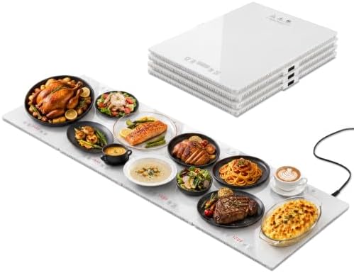 Food Warmers for Parties Buffet 47"x15"Long Warming Trays for buffets Party by Unknown