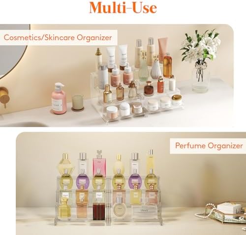 Lifewit Perfume Organizer, Cologne Stand Tool-Free Assembly, 9", 2 Pcs - Image 2