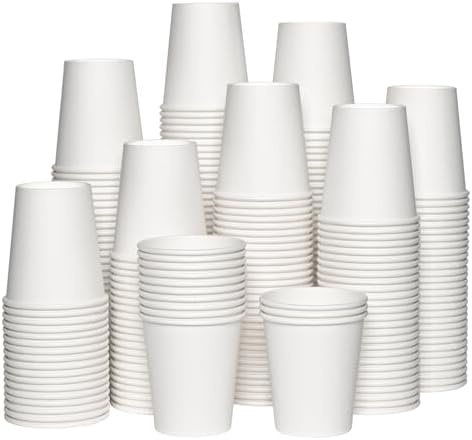 JOLLY CHEF 5 oz Disposable Paper Coffee Cups 600 Pack by JOLLYCHEF