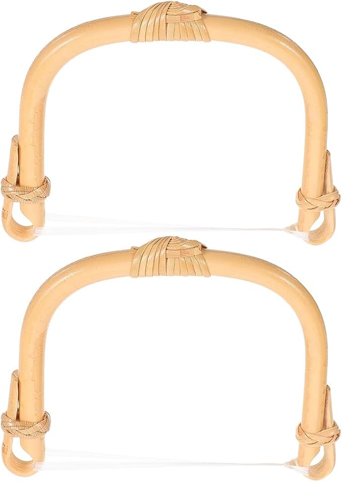 Replacement Teapot Handle for Ceramic Tea Pots U-Shape Rattan Grip Bamboo Cane Handle Accessory Heat Resistant Tea Kettle