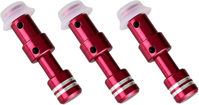 8QT Silicone Sealing Ring 3 Pack with 3 Float Valves, Fit for Duo 8 Quart, Lux 8 Quart, Duo Plus 8qt, Ultra 8qt, Viva 8qt,Savory Sky Blue & Sweet Cherry Red & Common Transparent White.