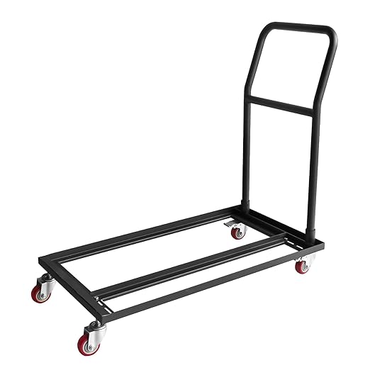 Drywall Sheet Cart, Heavy Duty Panel Dollies Cart with 4 Swivel Wheels, Handling Wall Panel, Sheetrock, Wood Panel, Rolling Dollies for Garage, Home, Warehouse,37.8x21x36