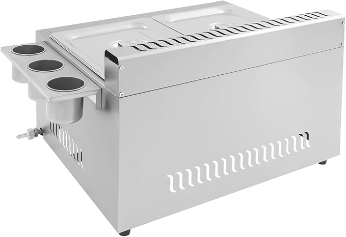 Commercial Dual Tank Deep Fryer, 2 x 6.34 Qt Stainless Steel Electric Fryer with Independent Temperature Control, Fast Heating Large Capacity for Restaurant Fast Food Stall Snack Shop