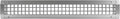 Repa Market 25" x 3" Inch Air Grille for Round Spiral Ducts - Adjustable Double Louvre Blade - Galvanized Ventilation Cover - Side Fit Round Surface Canal Ducting from 7" to 15.75" Inches