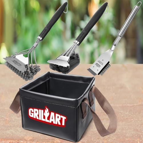 "GRILLART Grill Brush Bristle Free, Soak Basin, Perfect Partner for SteamWizards Grill Brush (Only Soak Basin No Grill Brush)" - Image 7