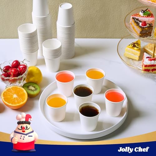 JOLLY CHEF 3 oz Disposable Bathroom Cups 800 Pack Paper Cups - Image 4